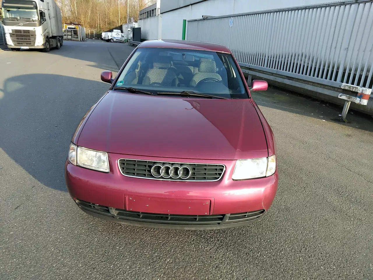 Audi A3 1.6 Ambition Alu Klima Tüv Purple lila Anfänger, foto 2