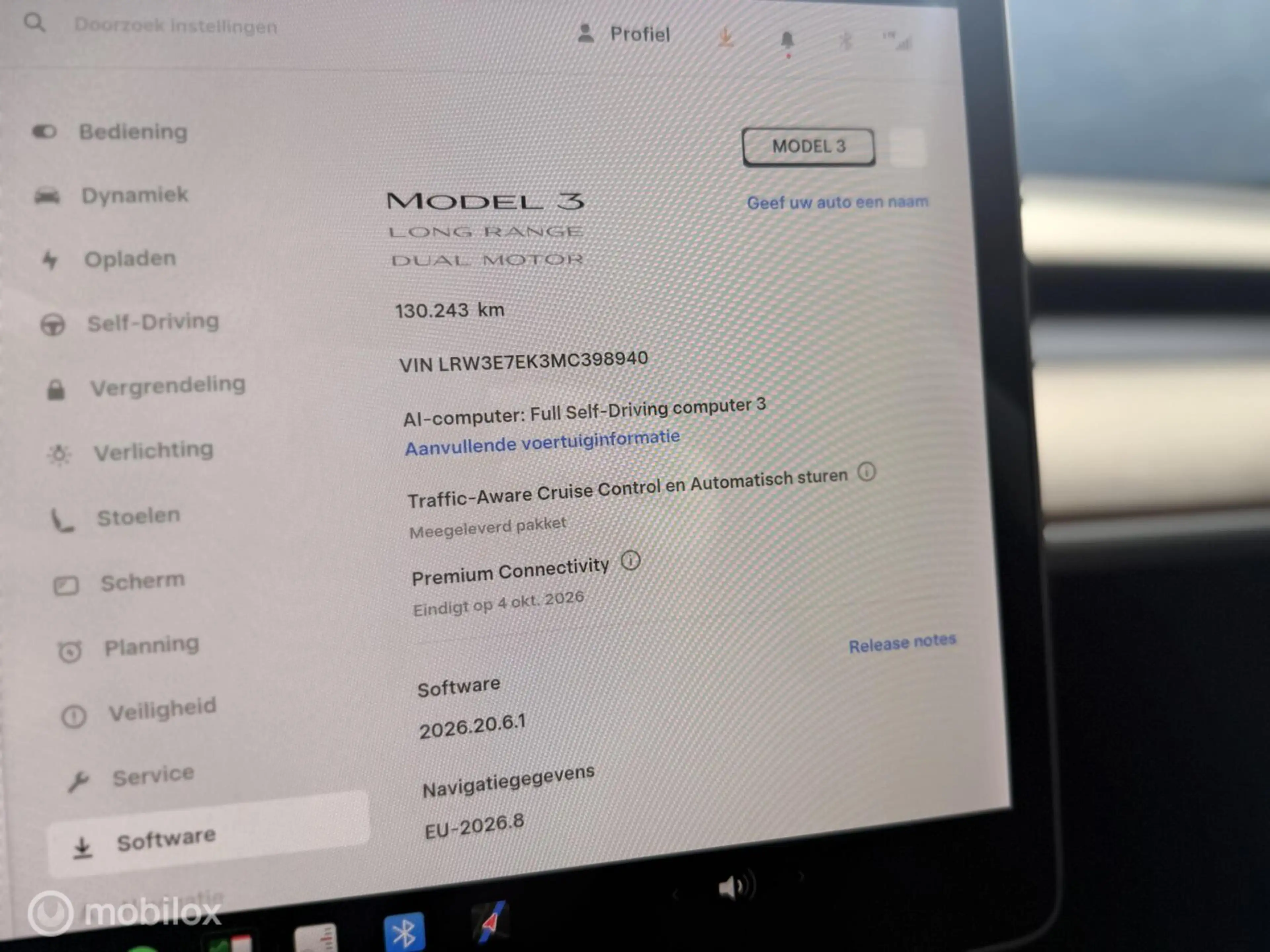Tesla Model 3 Long Range AWD 75 kWh | SOH 91% MOBA | Facelift | — photo 30