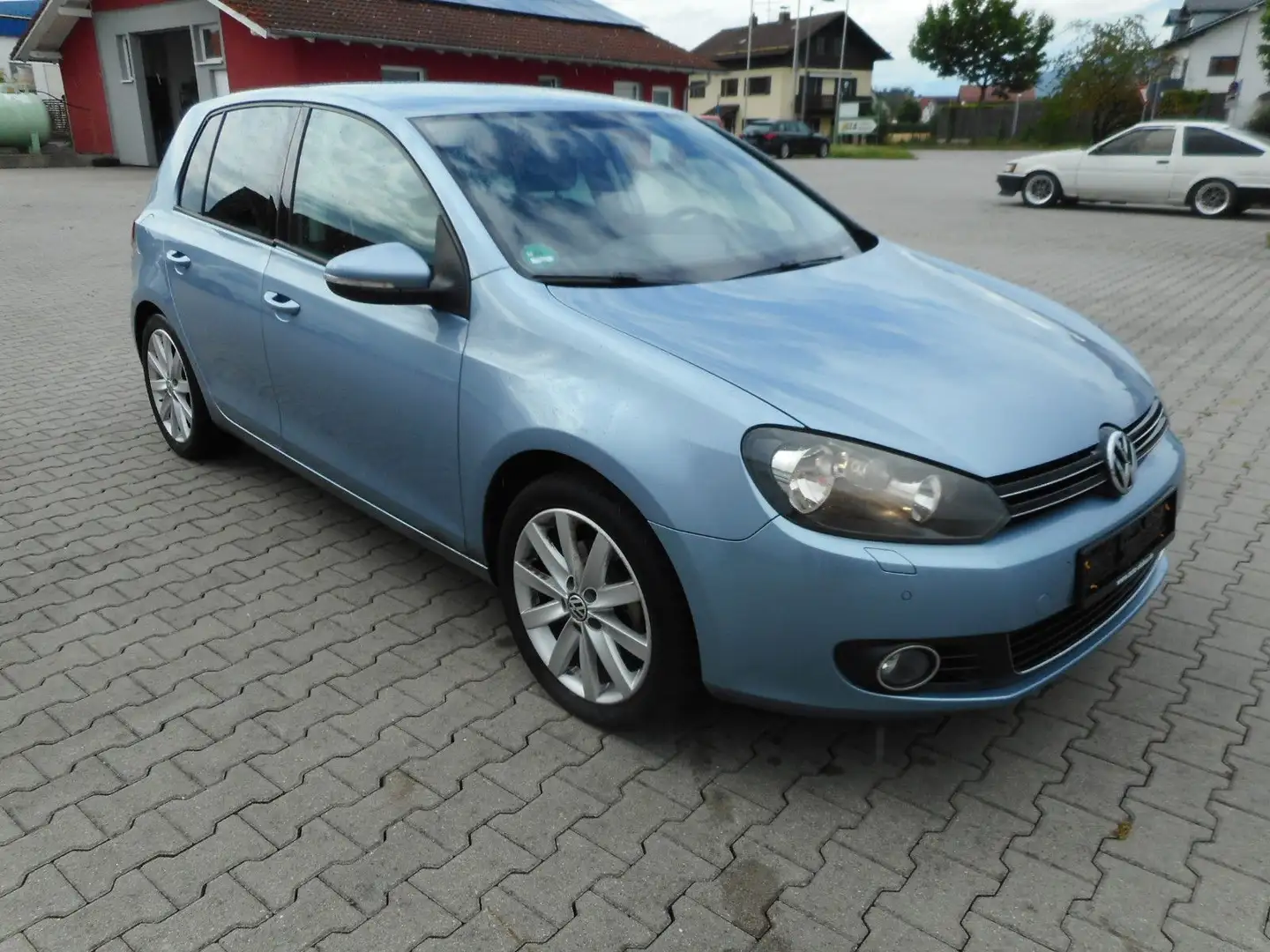 Volkswagen Golf VI Highline 1. Hd HU 01/2027 werkstattgepfl Blauw - 2