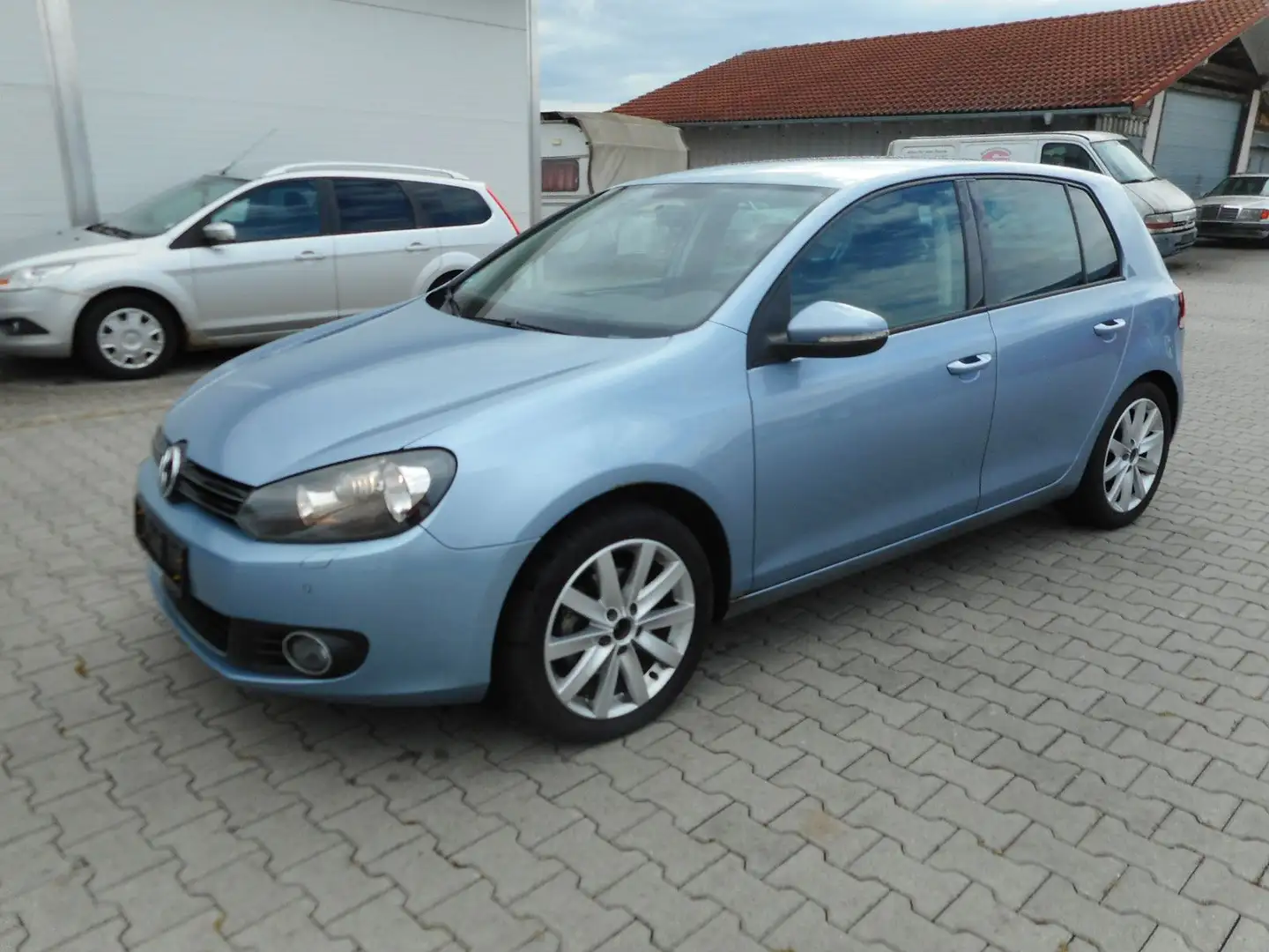 Volkswagen Golf VI Highline 1. Hd HU 01/2027 werkstattgepfl Blauw - 1