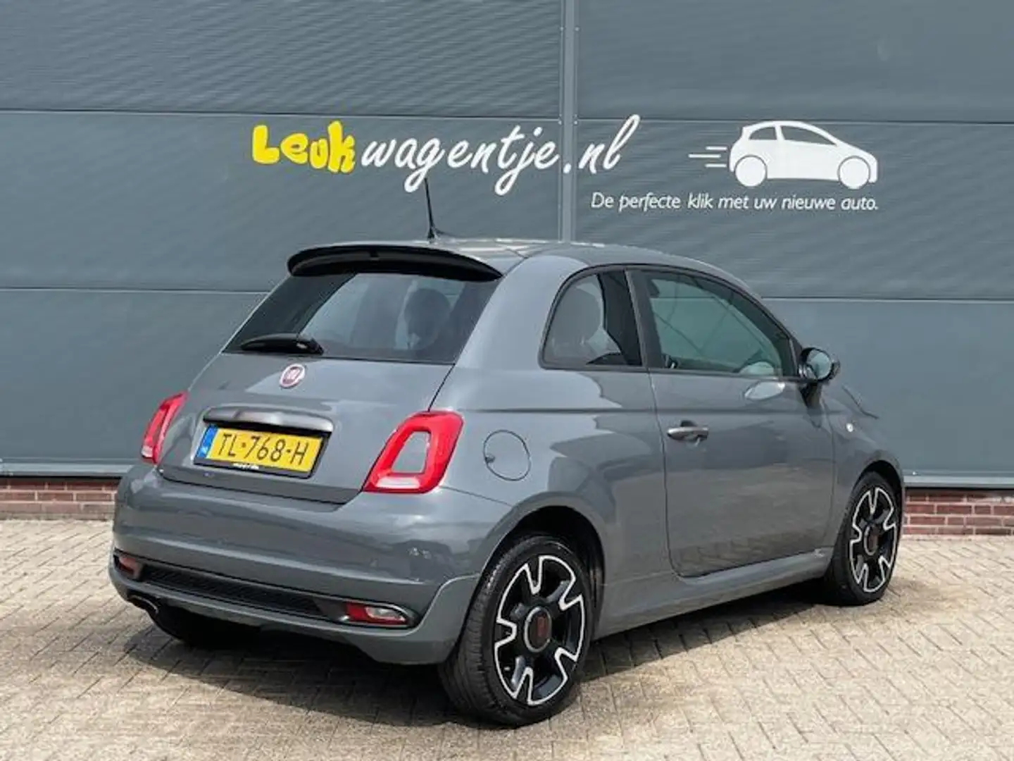 Fiat 500 0.9 TwinAir Turbo 500S *navi *carplay *climate *16 Grau - 2