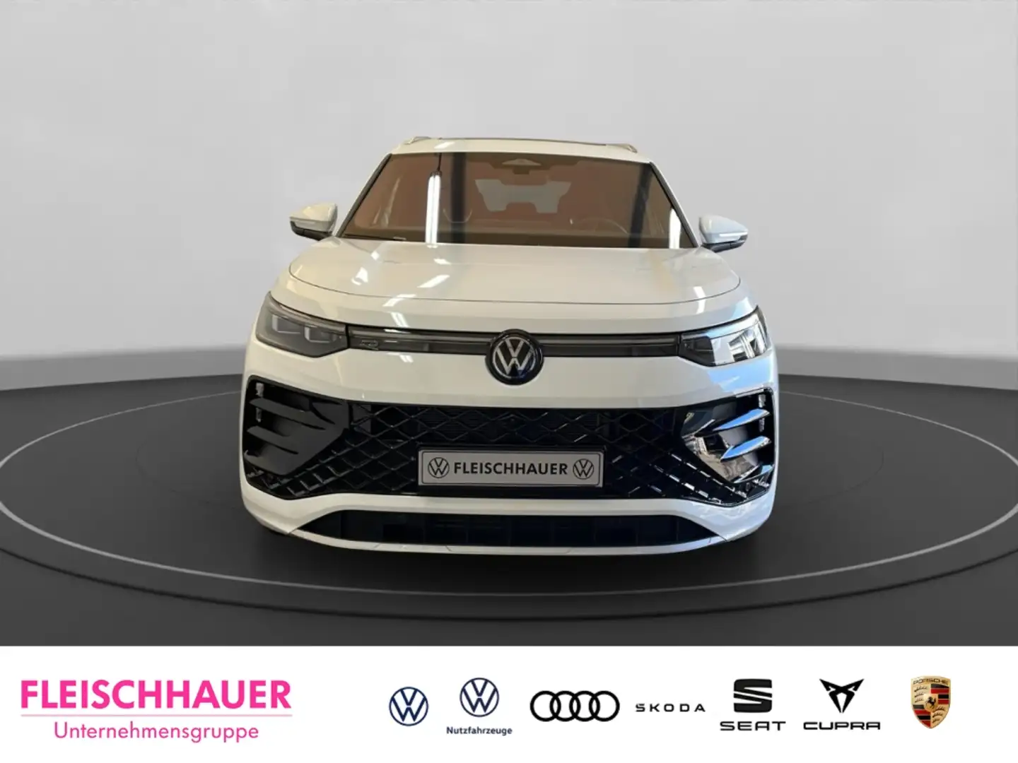 Volkswagen Tayron 2,0 l TDI 4Motion StandHZG Keyless Navi AHK Pano L Weiß - 2