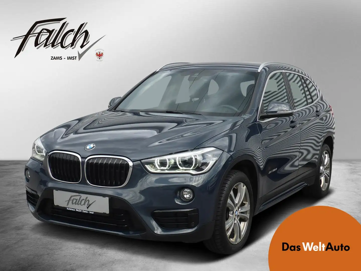 BMW X1 xDrive 20d Sport Line Aut. Gris - 1