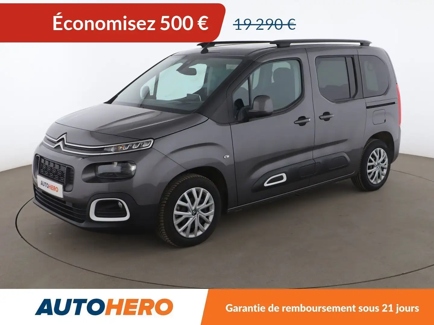 Dangel Berlingo Multispace Taille M 1.5 Blue-HDi Shine EAT8 Grey - 1
