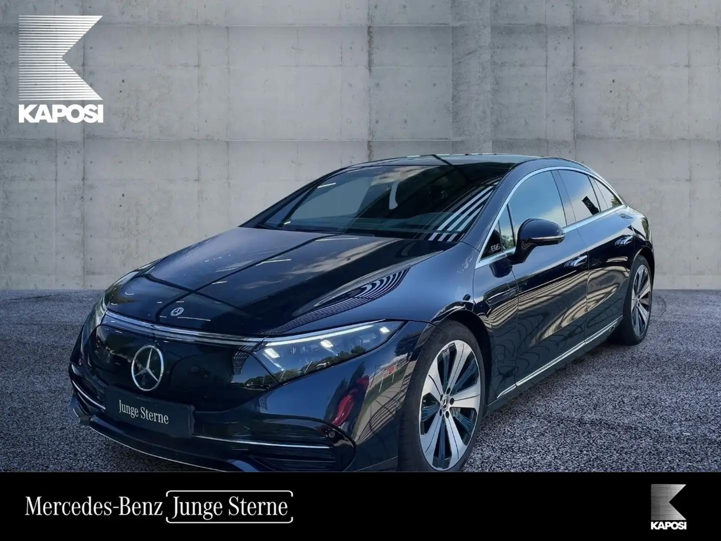 Mercedes-Benz EQS 580 4MATIC FAP LM ACC KeyLess MBUX 4xSHZ PDC Azul - 1