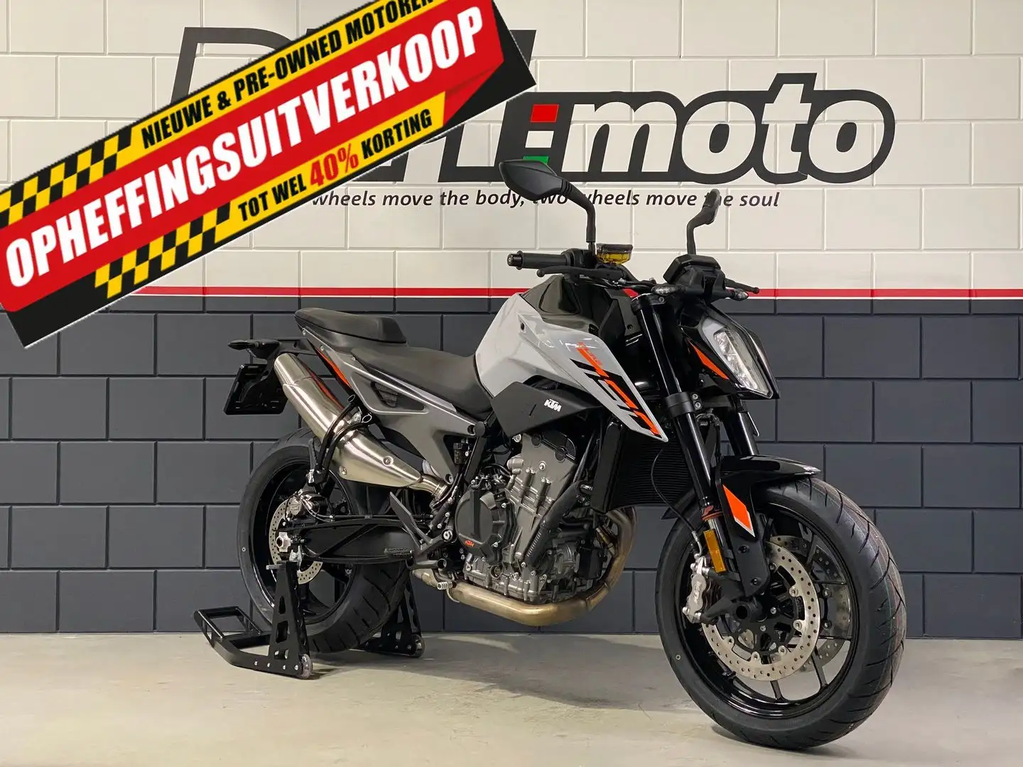 KTM 790 Duke Grijs - 1