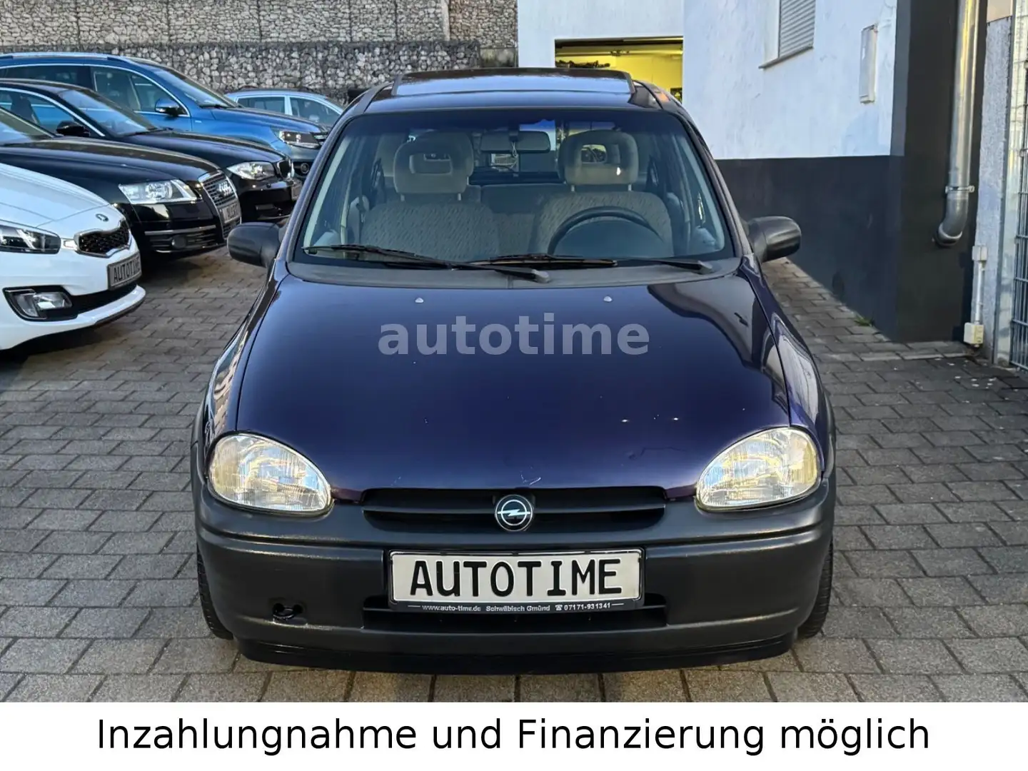 Opel Corsa B | TÜV NEU! Azul - 2