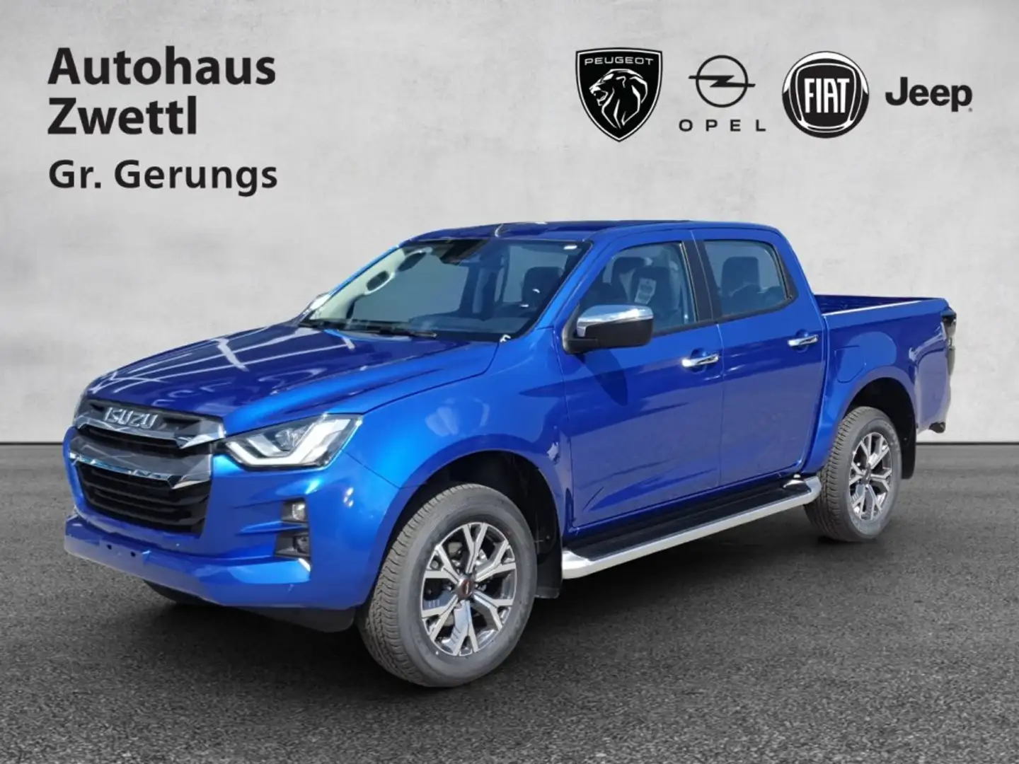 Isuzu D-Max Double Cab 4x4 LSE Automatik Blau - 1
