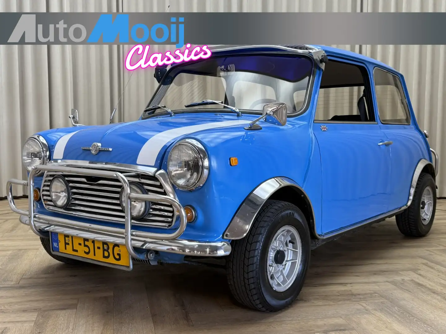 Austin Mini 1000 Super de Luxe Cooper / 1979 / Nardi Stuur / B Blau - 1