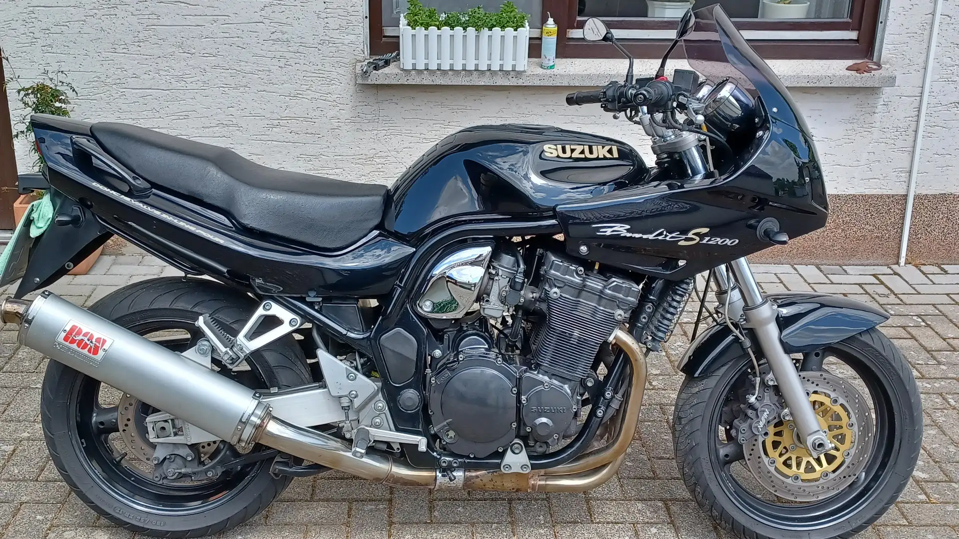 Suzuki Bandit 1200 GSF 1200 S Schwarz - 2