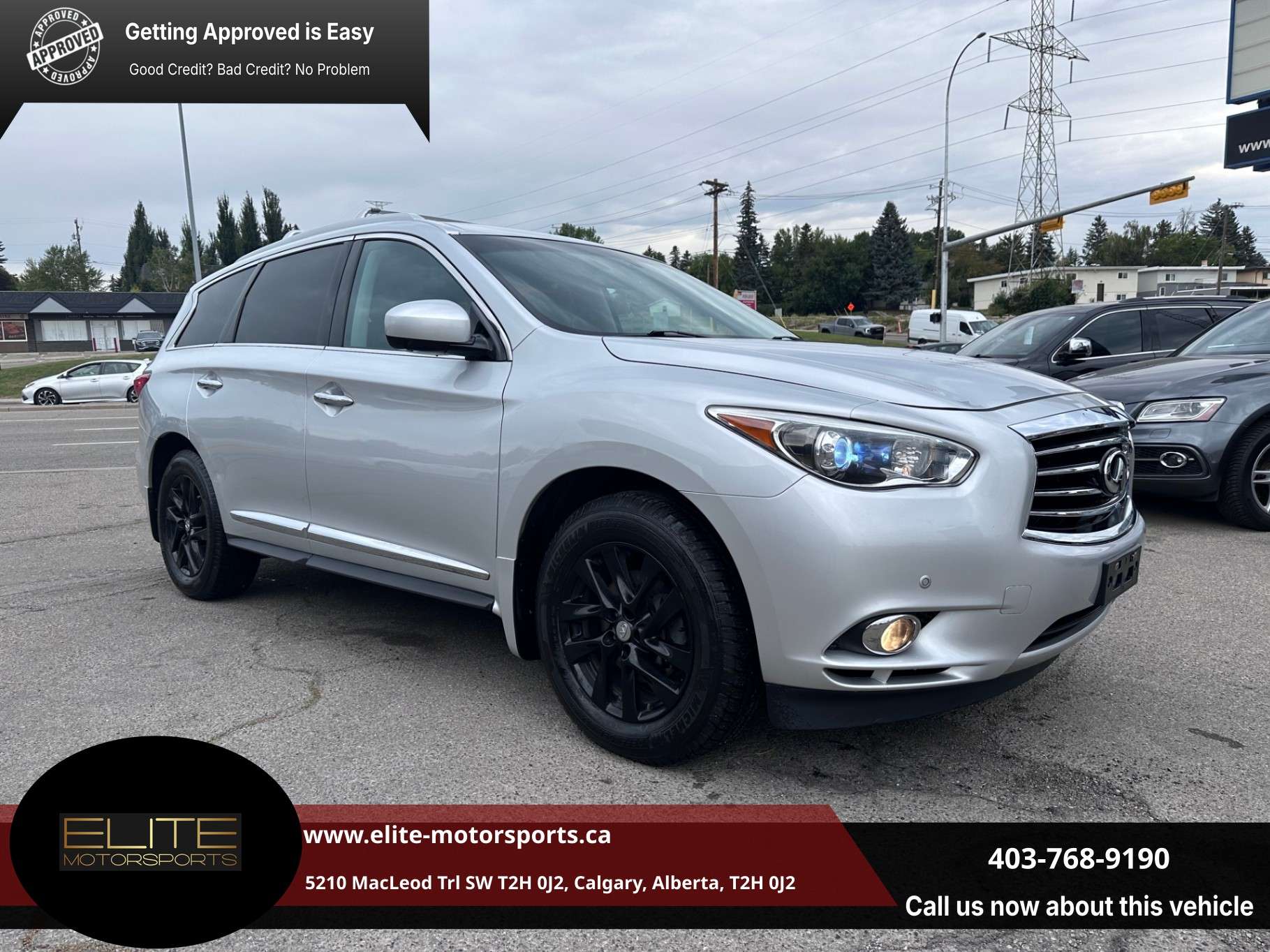 2013 Infiniti JX35 7 PASSENGER REMOTE STARTER REAR DVDS AWD 4dr