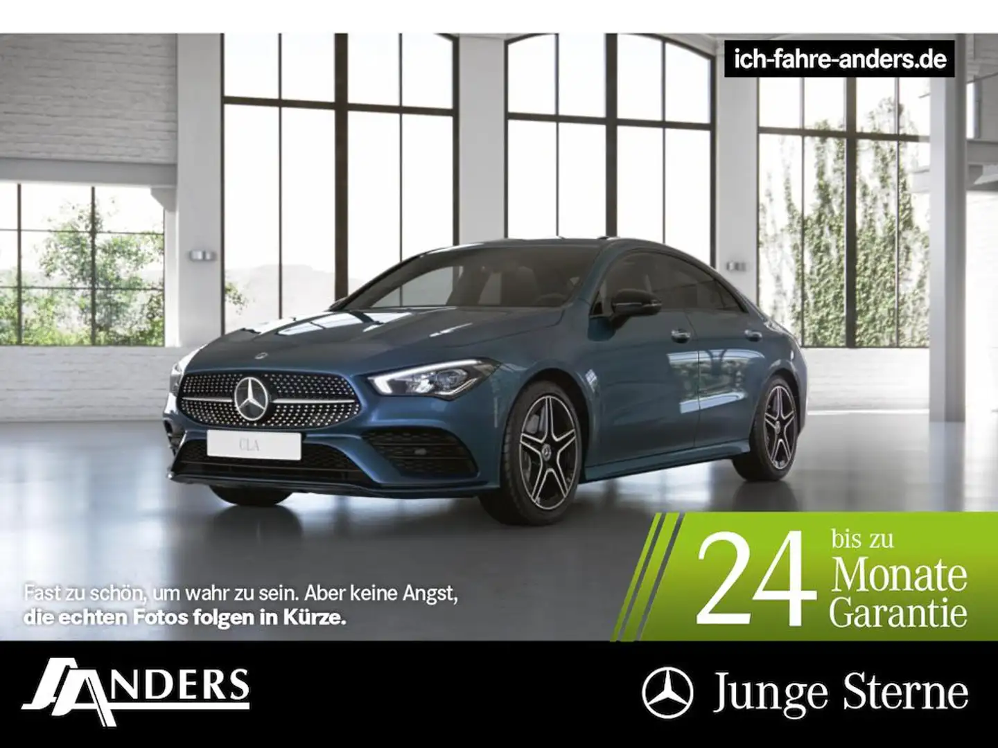 Mercedes-Benz CLA 200 AMG+MBUX+Night+LED+Kam+Key+SOUND+Key+SHZ Blau - 1