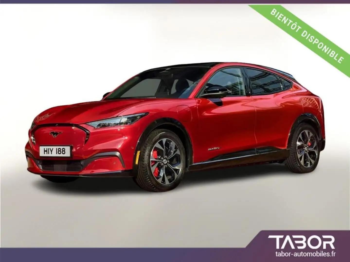 Ford Mustang Mach-E Mach-E 91 kWh Premium TechP+ GPS Rouge - 1