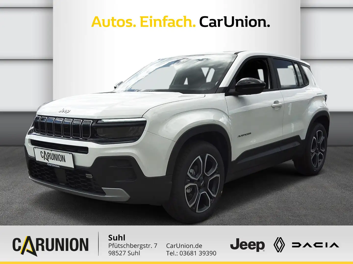 Jeep Avenger Altitude 1.2 Navi*Rückf.kamera*Sound* Blanc - 1