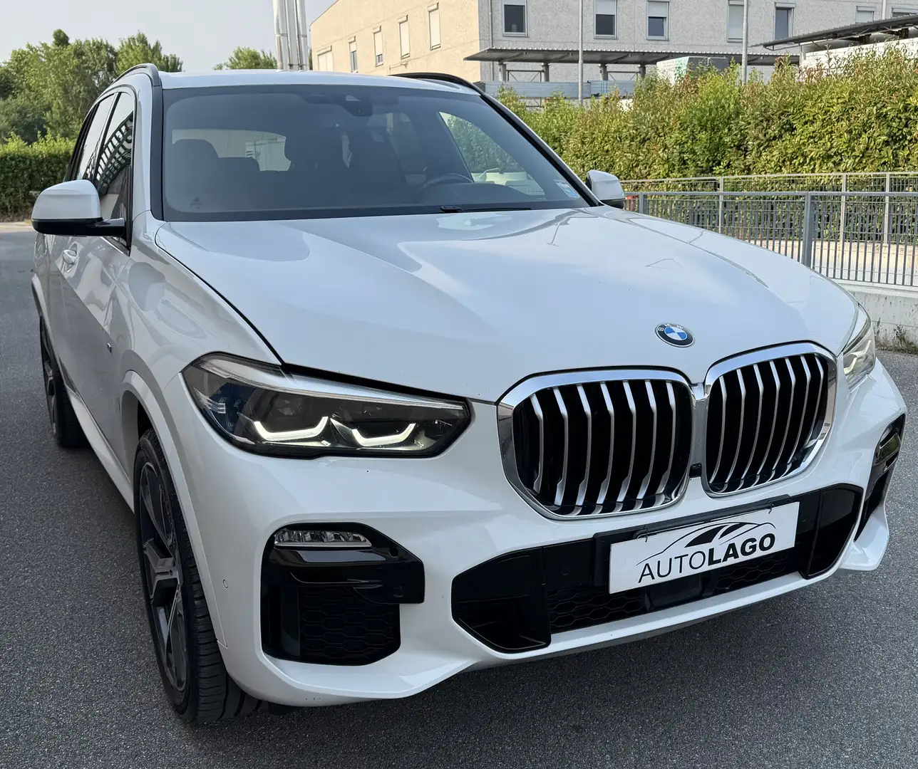 BMW X5 xdrive25d Msport auto Bianco - 2