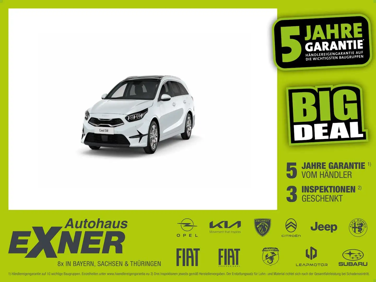 Kia Ceed SW / cee'd SW Ceed SW Vision Navi, Sitz-, Lenkradheizung Weiß - 1