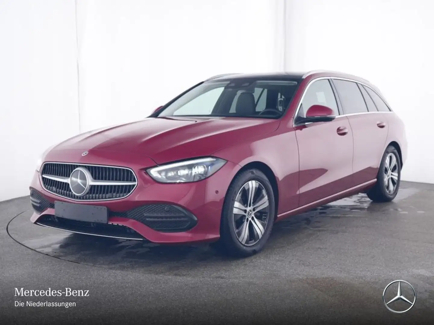 Mercedes-Benz C 200 T AVANTG+PANO+STHZG+KAMERA+KEYLESS+9G Rot - 2