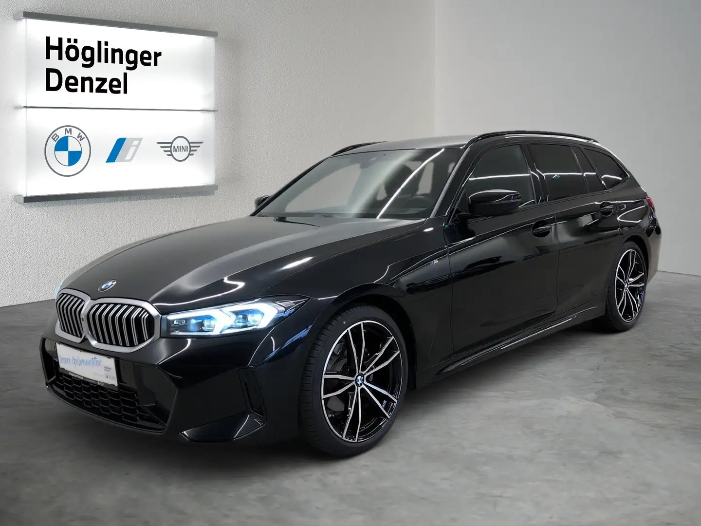 BMW 320 320d xDrive Schwarz - 2