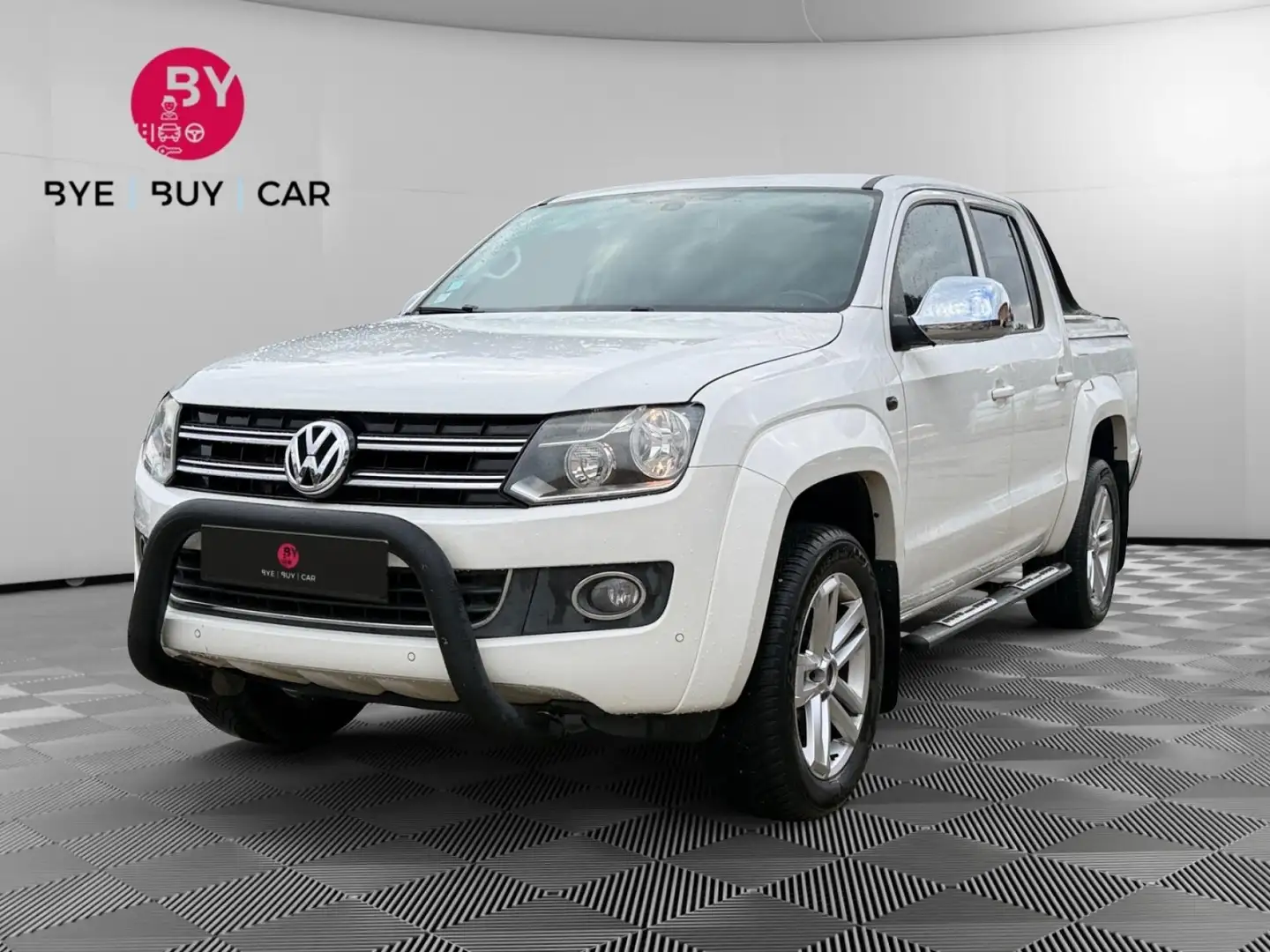 Volkswagen Amarok 2.0 BiTDI 180 ch 4Motion - BVA DOUBLE CABINE Highline / Origine France / Garantie 12 mois Weiß - 1