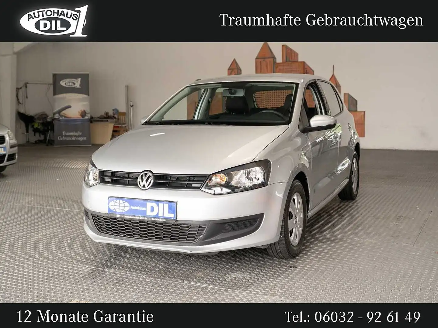 Volkswagen Polo V 1.2 Trendline Argent - 1
