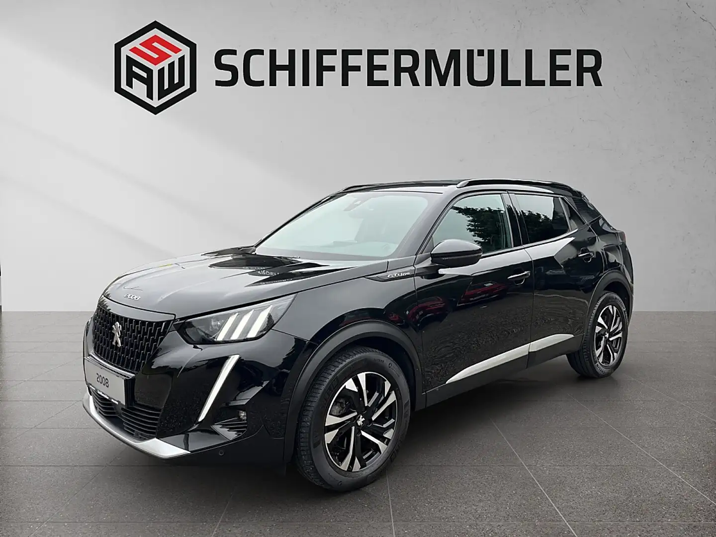 Peugeot 2008 BlueHDi 130 S&S GT EAT8 Schwarz - 1