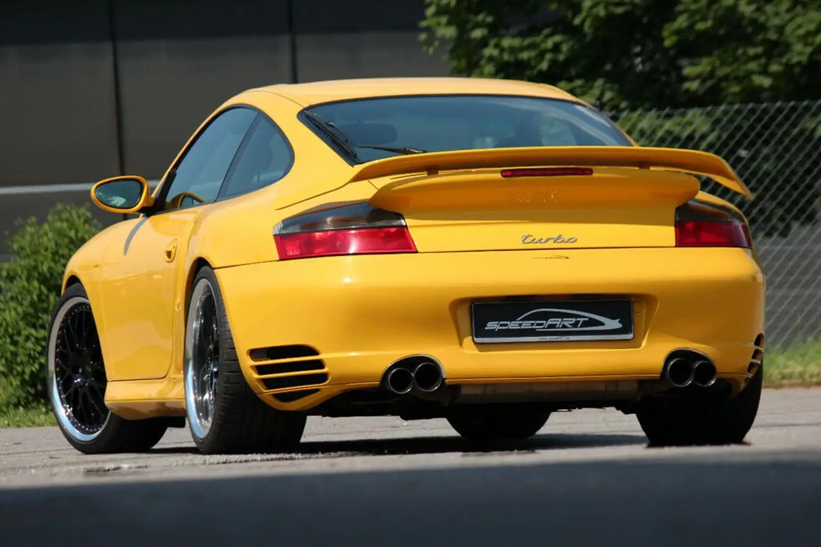 SpeedArt Egyéb speedART BTR 510 auf Basis Porsche 996 Turbo Sárga - 2