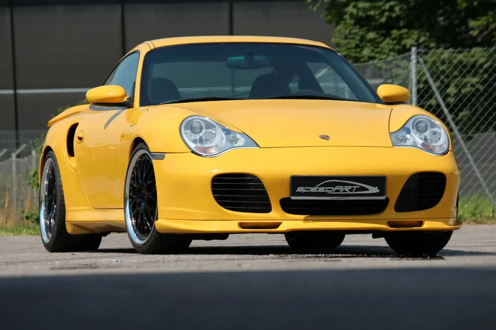 SpeedArt Egyéb speedART BTR 510 auf Basis Porsche 996 Turbo Sárga - 1