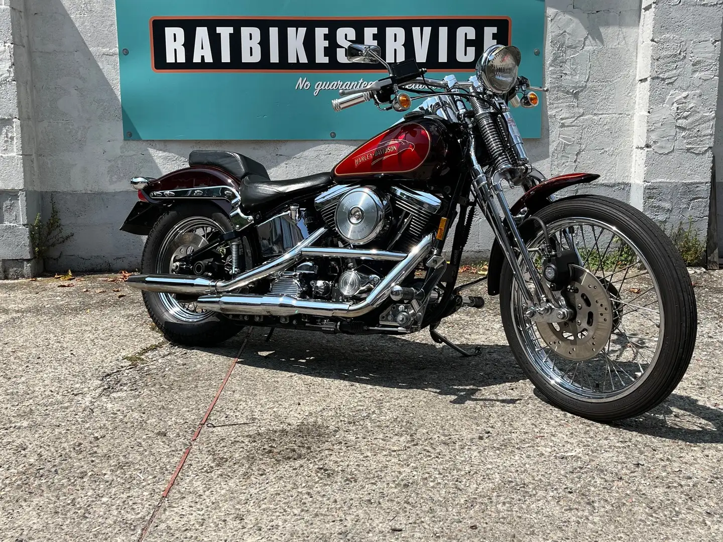 Harley-Davidson Softail Springer Evolution 1991 prima serie Rouge - 2