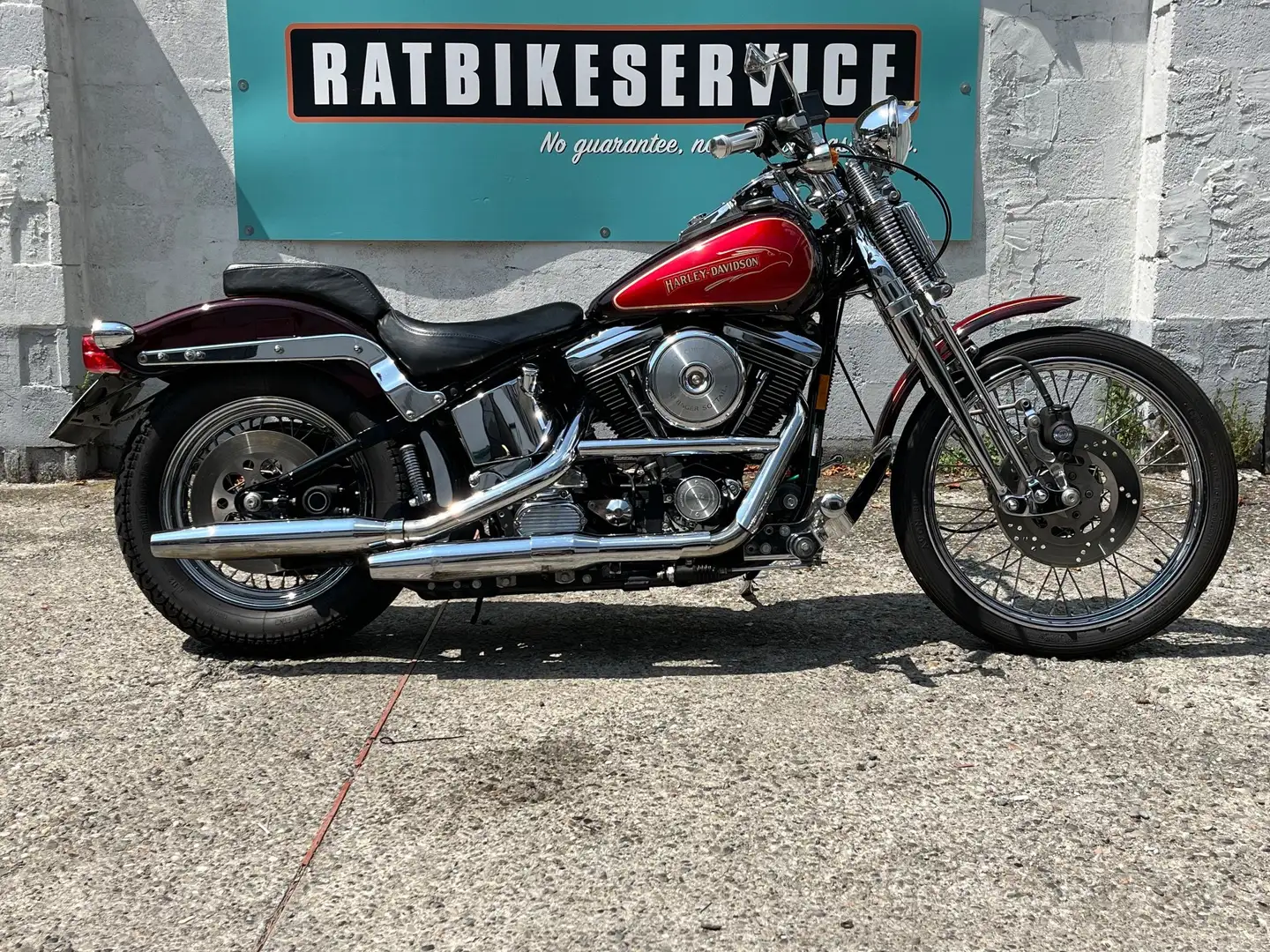 Harley-Davidson Softail Springer Evolution 1991 prima serie Rouge - 1