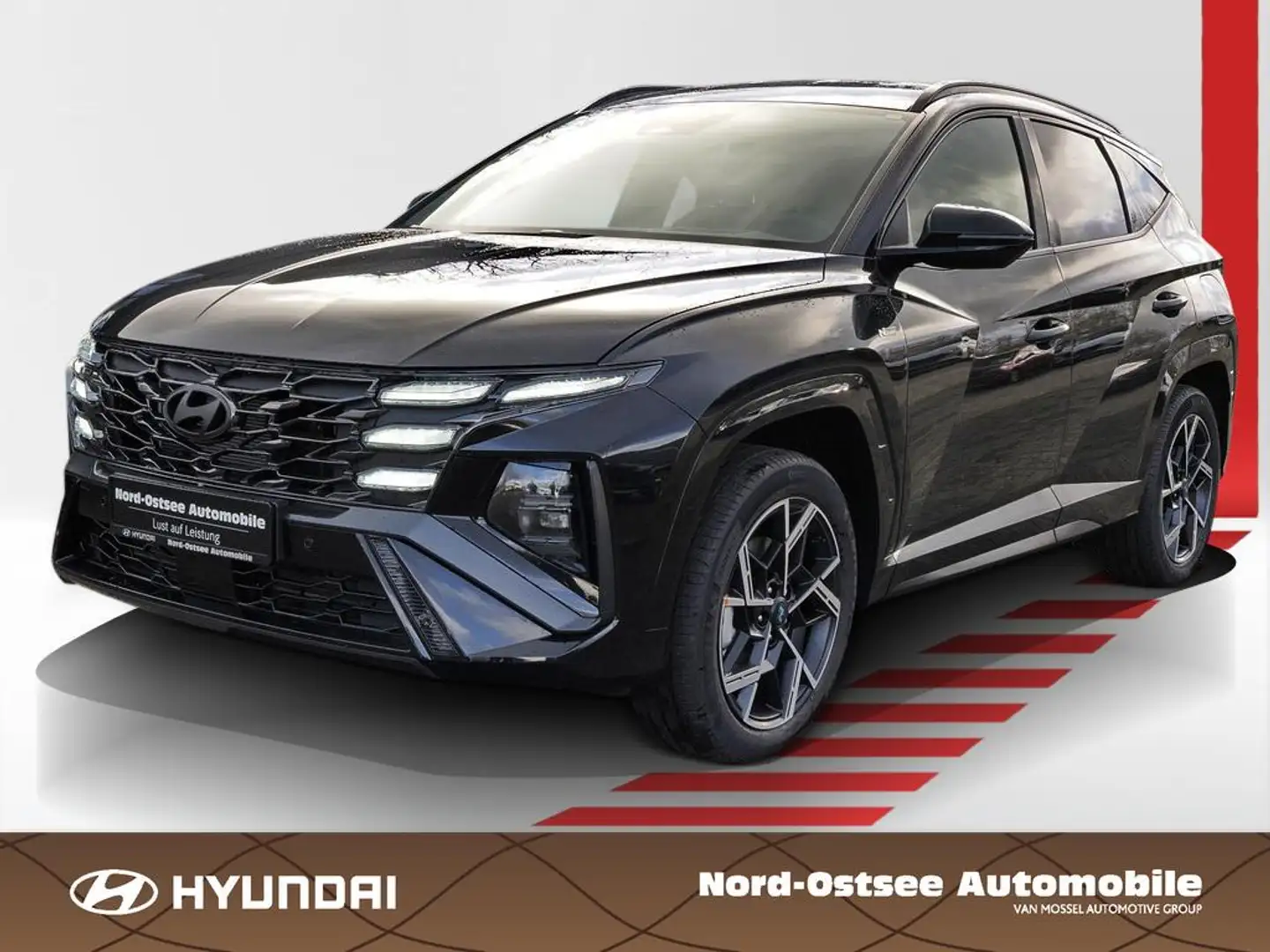 Hyundai TUCSON N-LINE CarPlay Nav Sound PDC Schwarz - 1