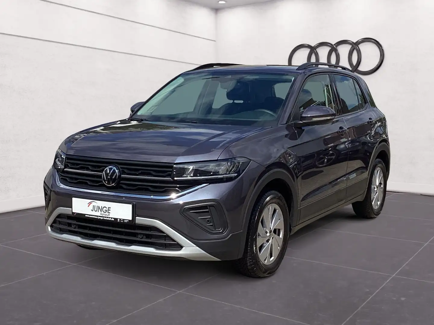 Volkswagen T-Cross Life 1.0 TSI NAV-VORBER 5J-GAR APP ACC GJ-REIF LE Gris - 2