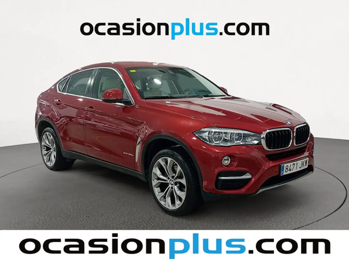 BMW X6 xDrive 30dA Rojo - 2