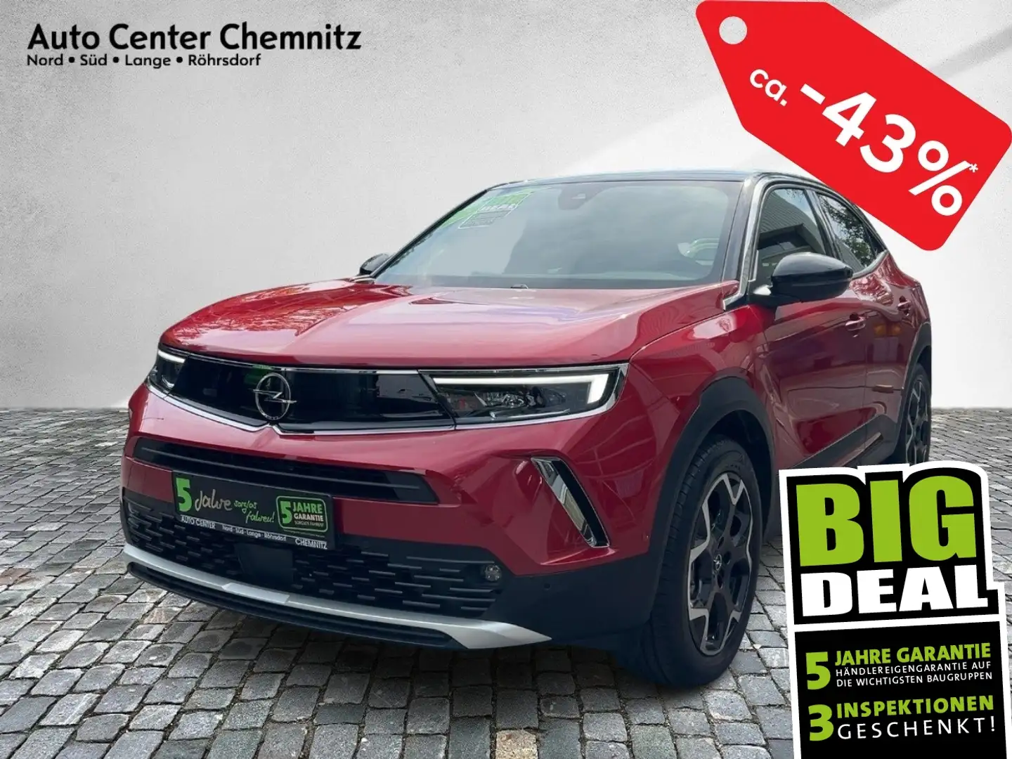 Opel Mokka-E Ultimate LED/NAVI/Alcantara/Kamera Rot - 1