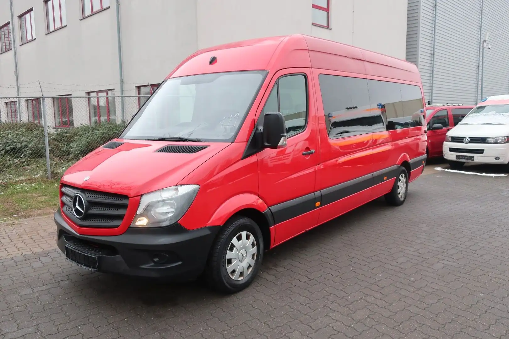 Mercedes-Benz Sprinter II 313/CDI / Klima / Rampe / Maxi / PDC Rot - 1