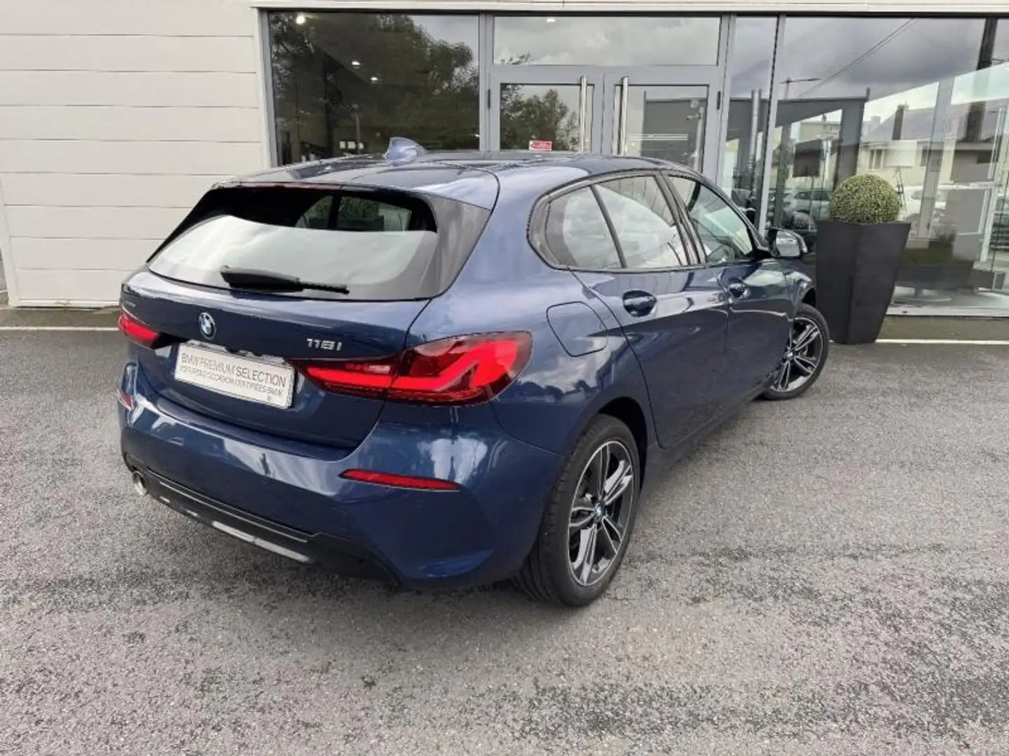 BMW 118 118iA 136ch Edition Sport DKG7 Bleu - 2