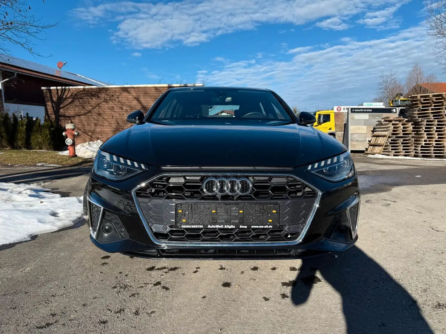 Audi A4 Lim. 40 TDI S line / Leder / Navi / MMI Plus Schwarz - 2