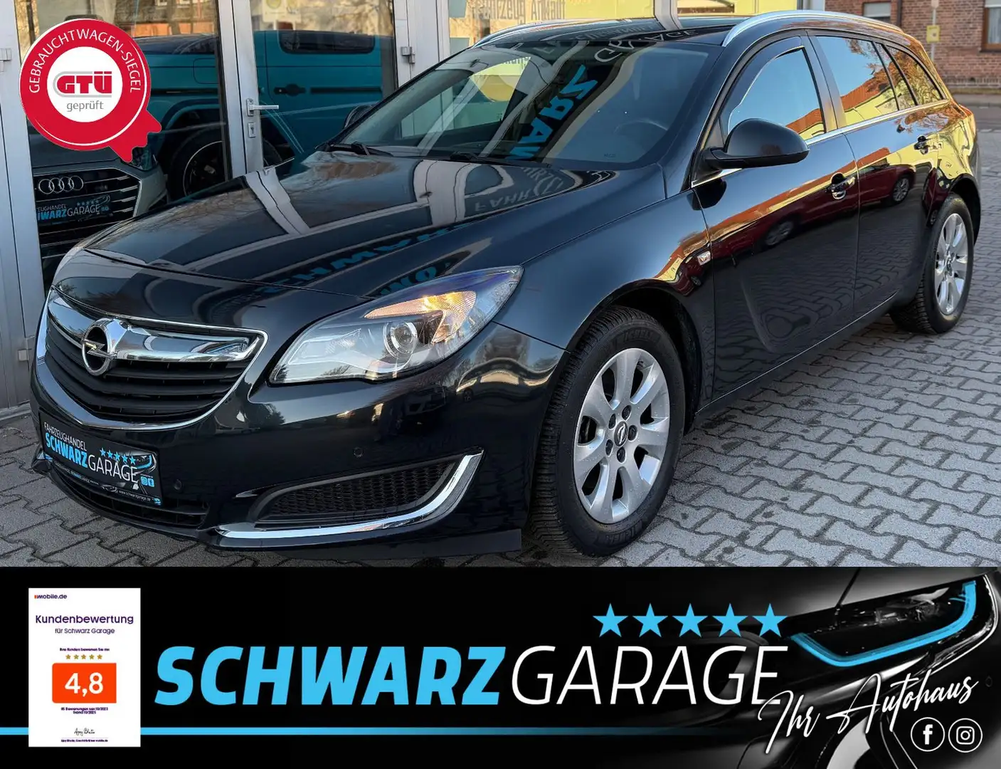 Opel Insignia A Sports Tourer*ALLWETTER*TEMPOMAT* Schwarz - 1