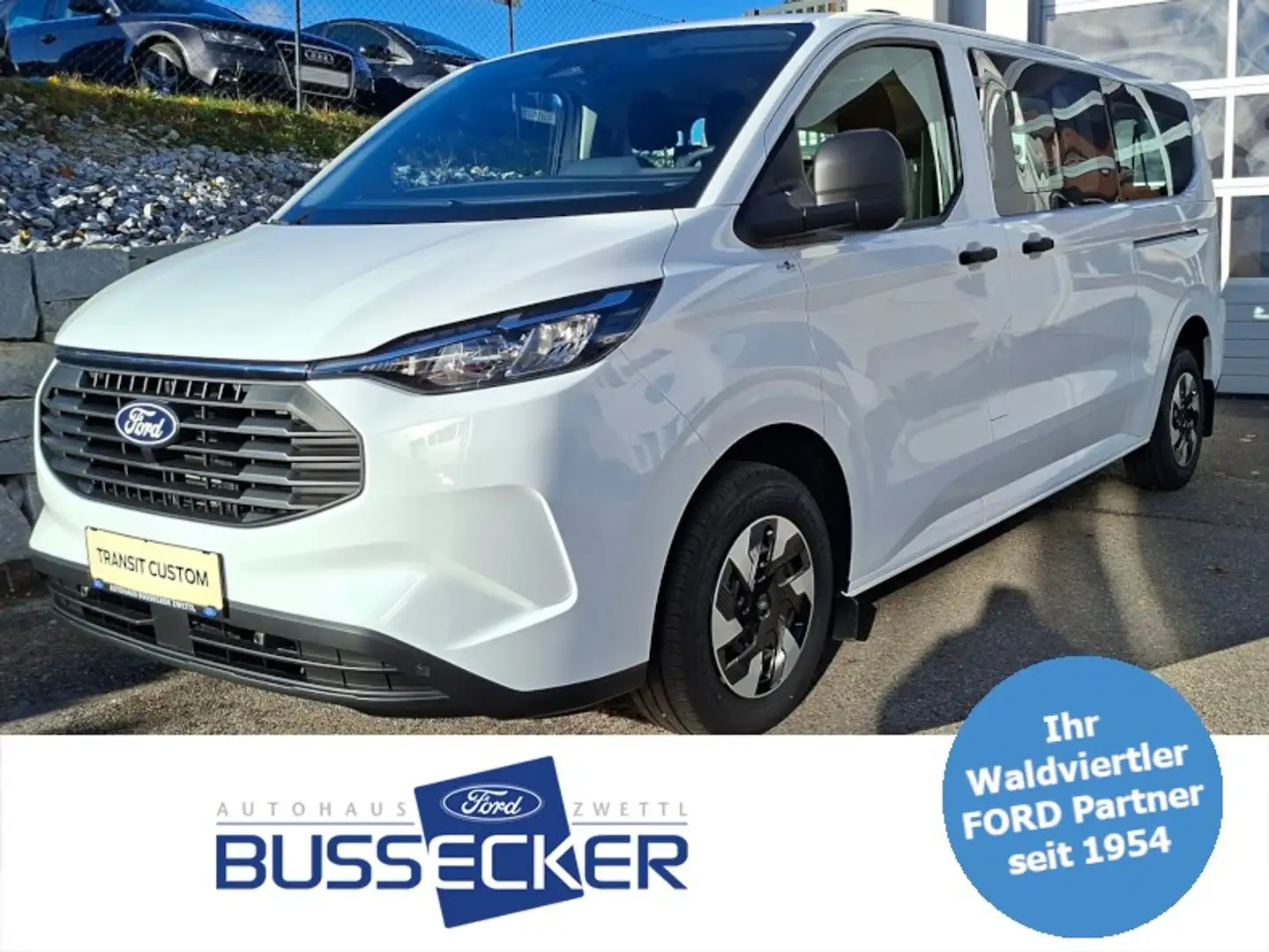 Ford Transit Custom Kombi 2.5 PHEV 340 L2H1 FWD Trend Aut. Wit - 1
