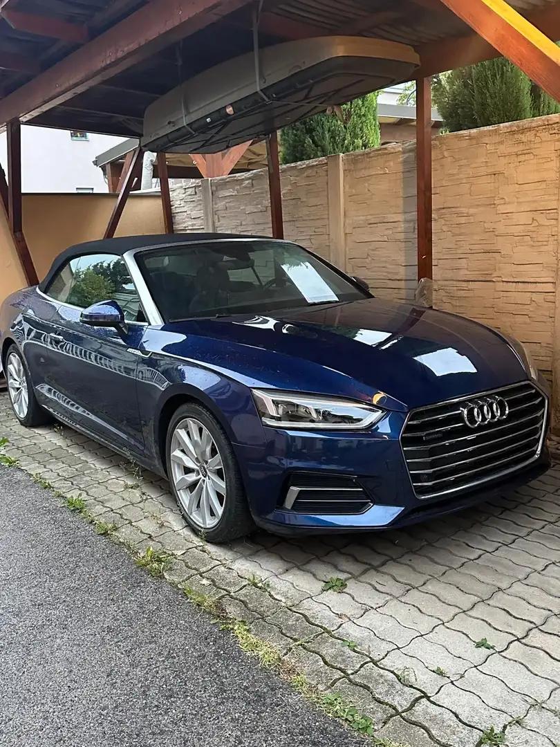 Audi A5 A5 Cabrio 2,0 TFSI sport S-tronic sport Blau - 1