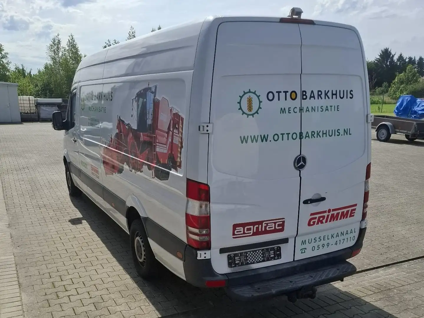 Mercedes-Benz Sprinter SPRINTER CHASSIS CAB 313 CDi 30 3.5t Blanc - 2