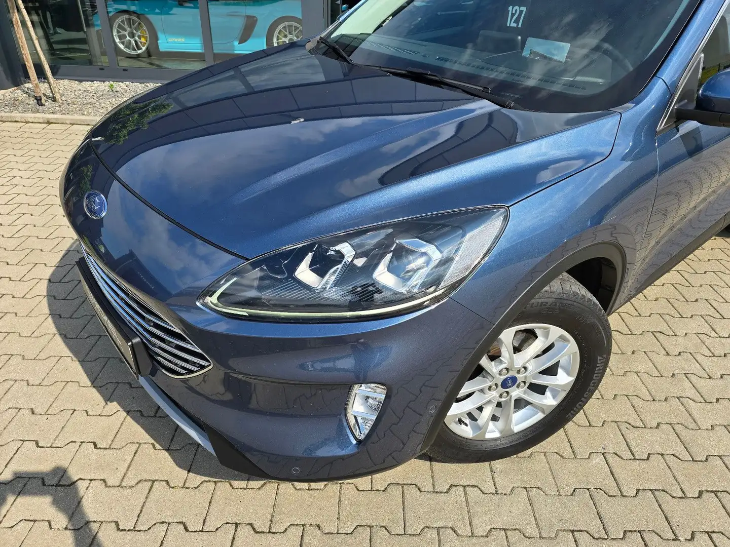 Ford Kuga Titanium X*Led*Acc*E-Klappe*HuD*AHK* Bleu - 2