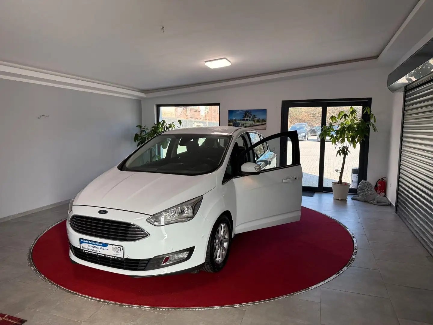 Ford C-Max Titanium 1.Hand/NAVI/Kamera Blanc - 2