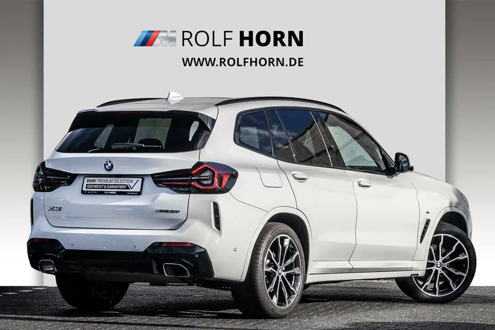 BMW X3 xDrive20i M Sport Autom Navi Pano HiFi RFK Weiß - 2