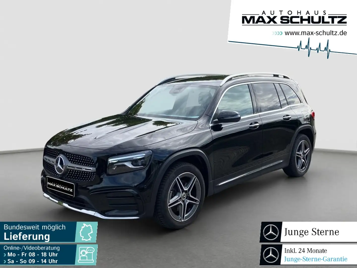 Mercedes-Benz GLB 200 d AMG Line*Kamera*MULTIBEAM*KEYLESS-GO Negro - 1