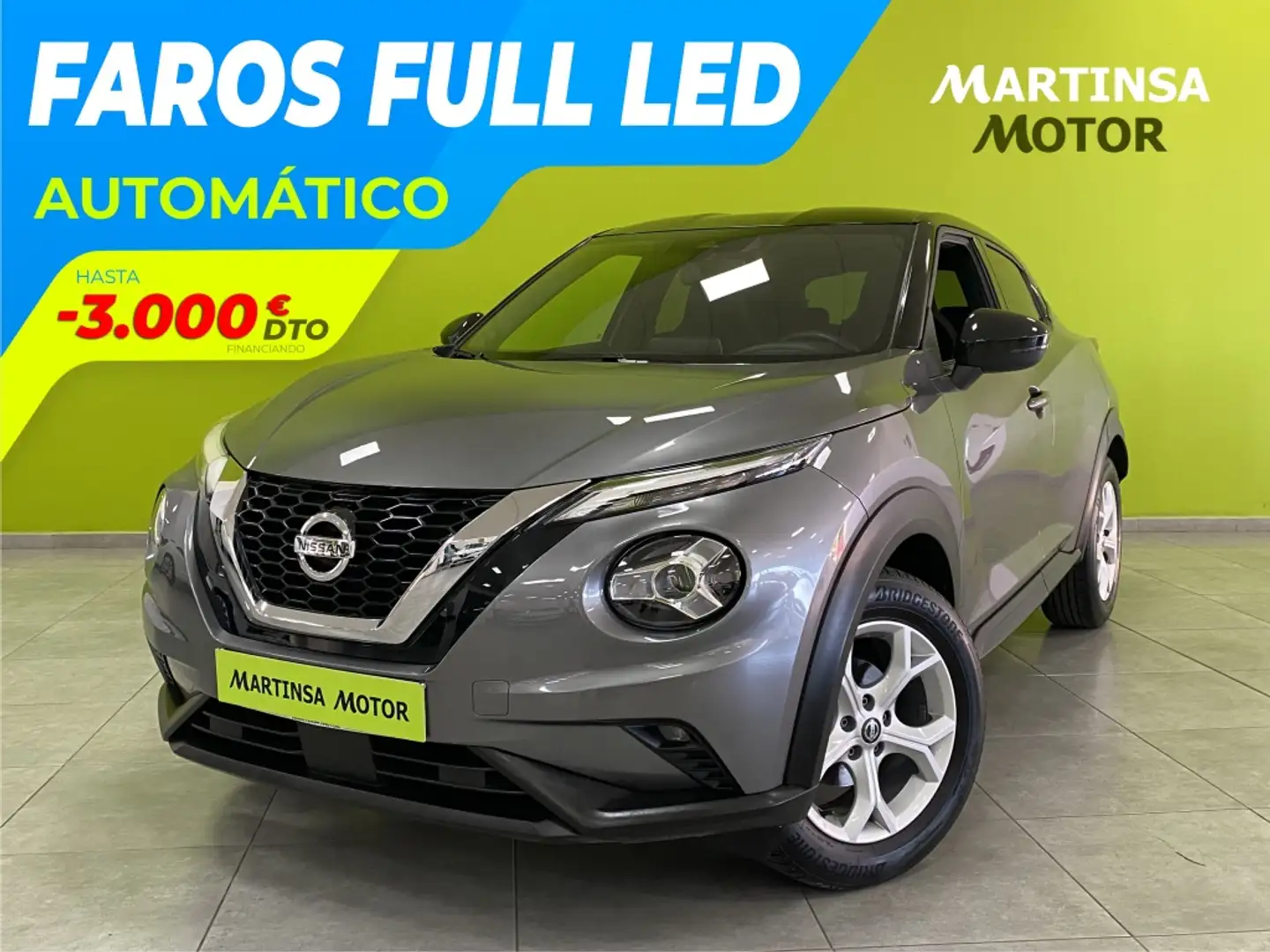 Nissan Juke 1.0 DIG-T N-Connecta 4x2 DCT 7 114 Gris - 1