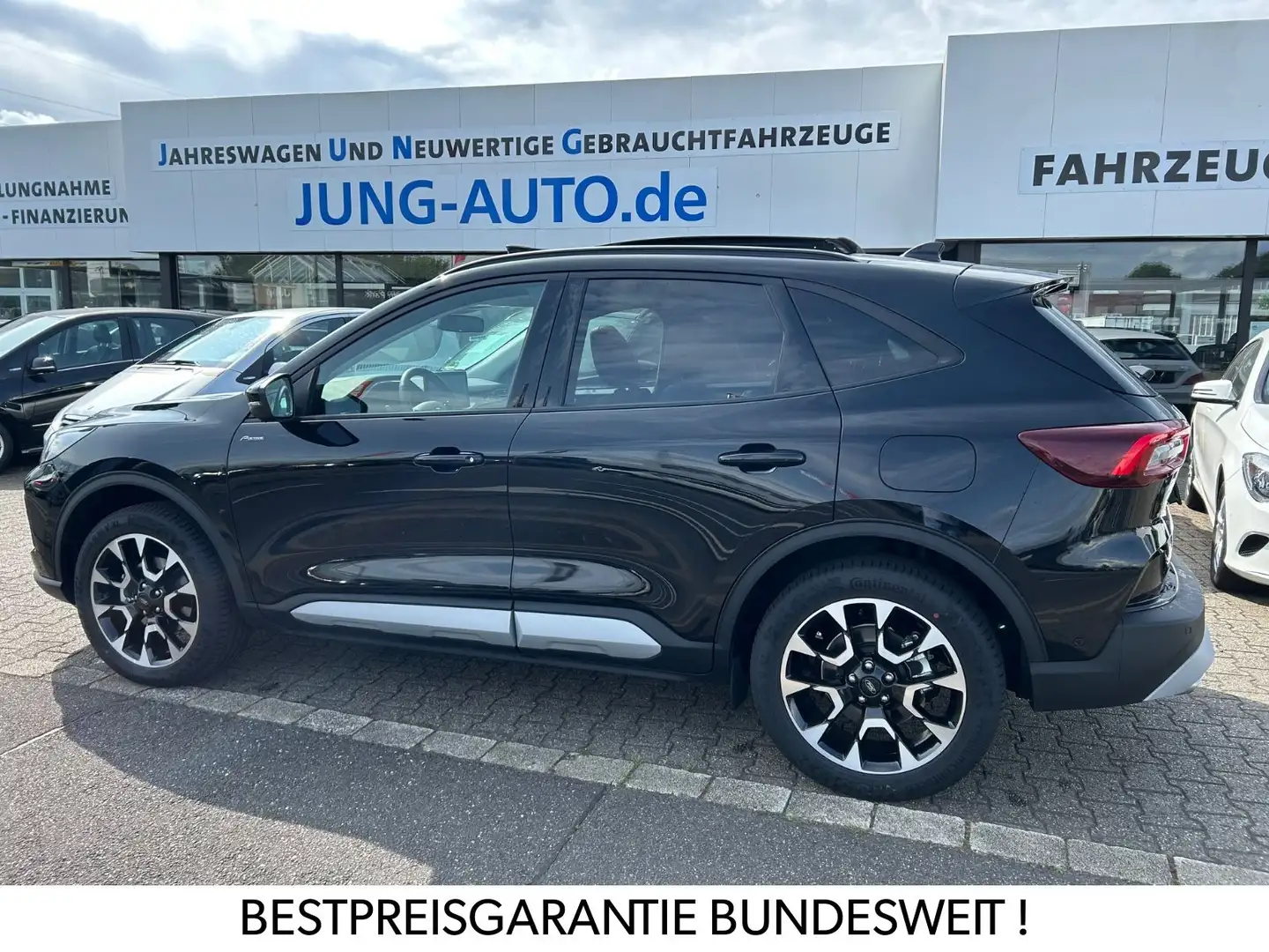 Ford Kuga Hybrid Active X AWD PANO HUD TWA ACC AGR Noir - 1
