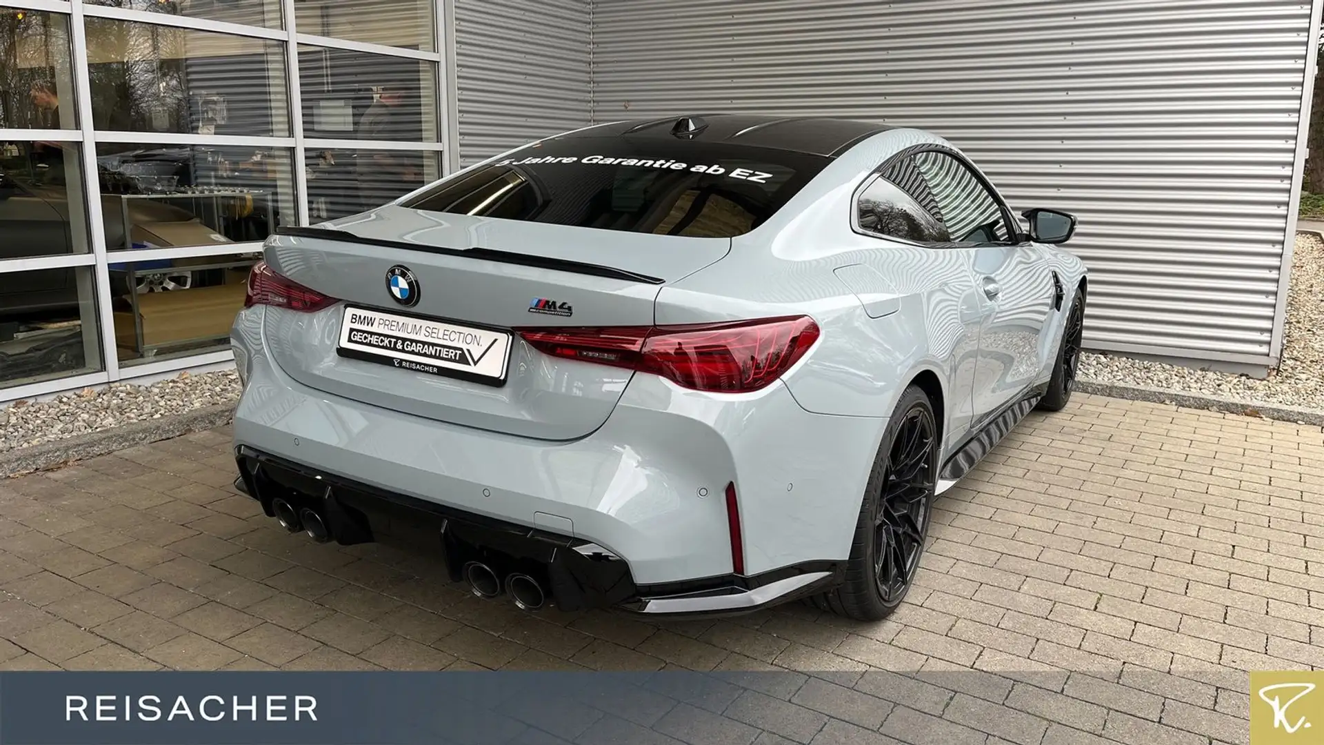 BMW M4 Competition xDrive LCI HUD H/K RüKa ACC el.Si Gris - 2