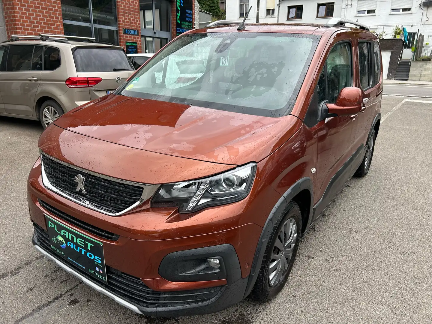 Peugeot Rifter 1.5 BlueHDi  5 PORTES GPS AIRCO GARANTIE 12 MOIS Коричневий - 1