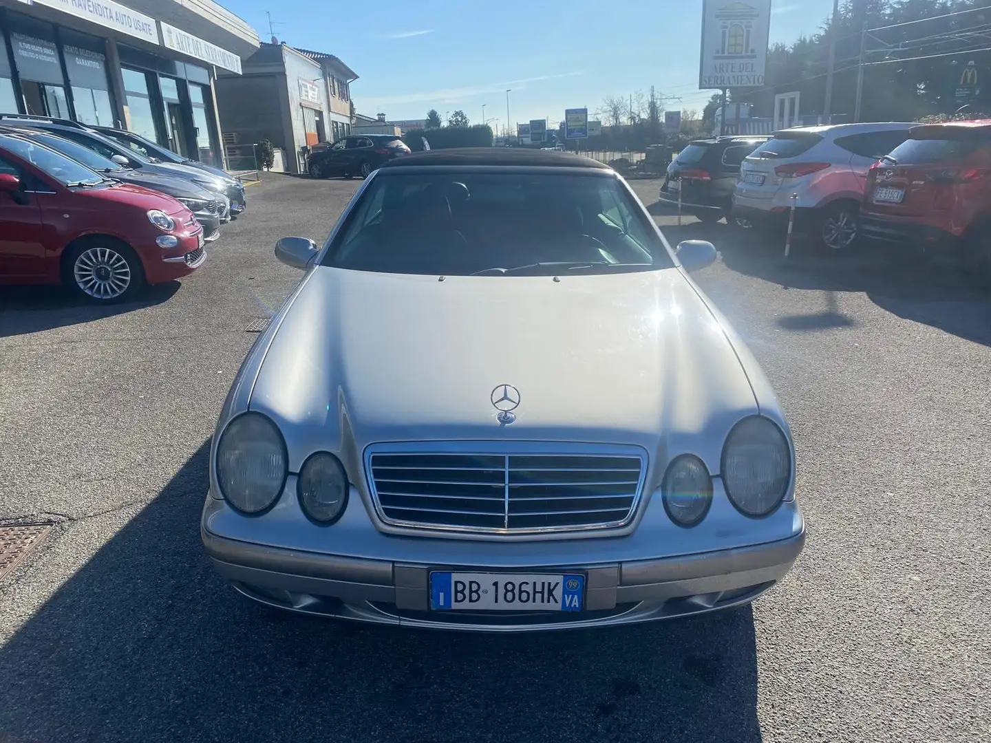 Mercedes-Benz CLK 200 Cabrio Elegance Iscrivibile ASI Argento - 2