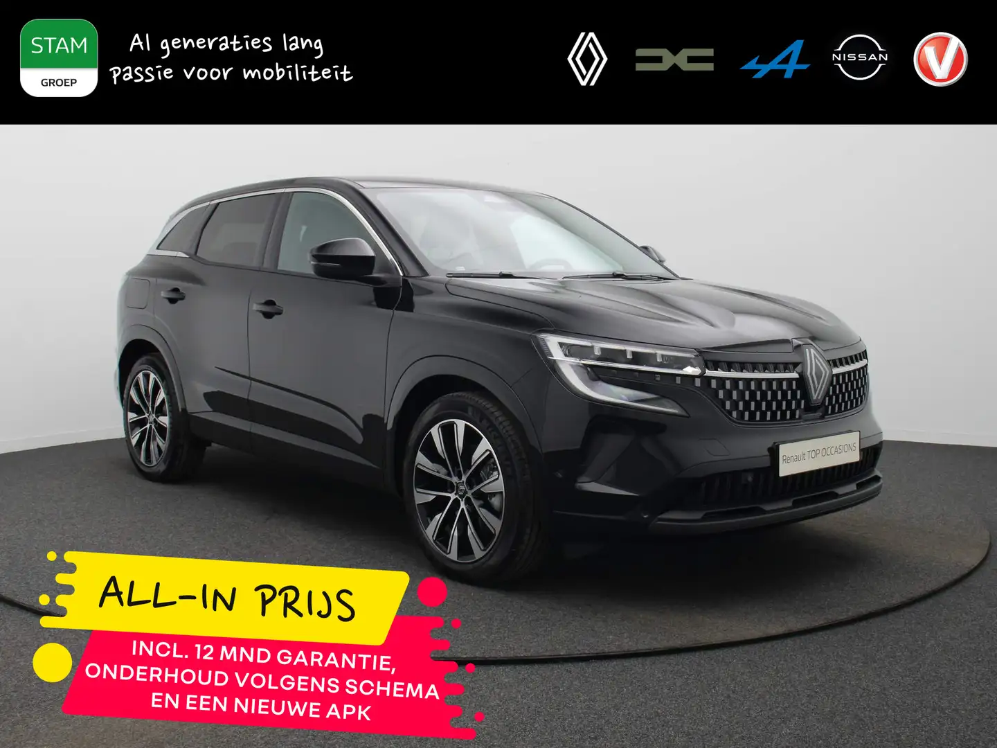 Renault Austral E-Tech Hybrid 200pk Techno ALL-IN PRIJS! Camera | Negro - 1